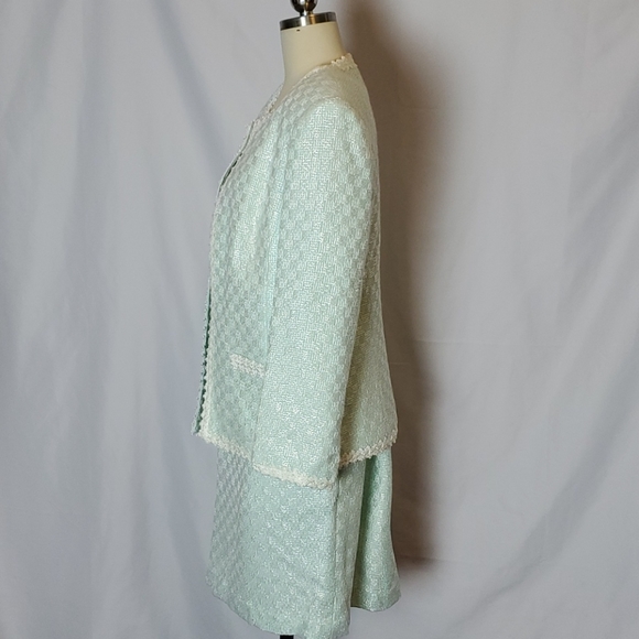 Vtg Blushe by Spiegel, 12 missy, w pc suit - Picture 6 of 11